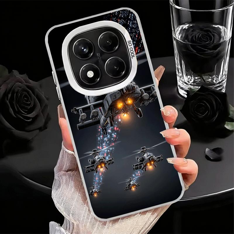 Aircraft Helicopter Formation Soft Phone Case for Xiaomi Redmi Note 13 14 15 Pro Plus 12S 12 11S 11 11T 10S 10 Shockproof Cover Redmi Note 13 5G
Aircraft Helicopter Formation Soft Phone Case for Xiaomi Redmi Note 13 14 15 Pro Plus 12S 12 11S 11 11T 10S 10 Shockproof Cover Redmi Note 13 5G
