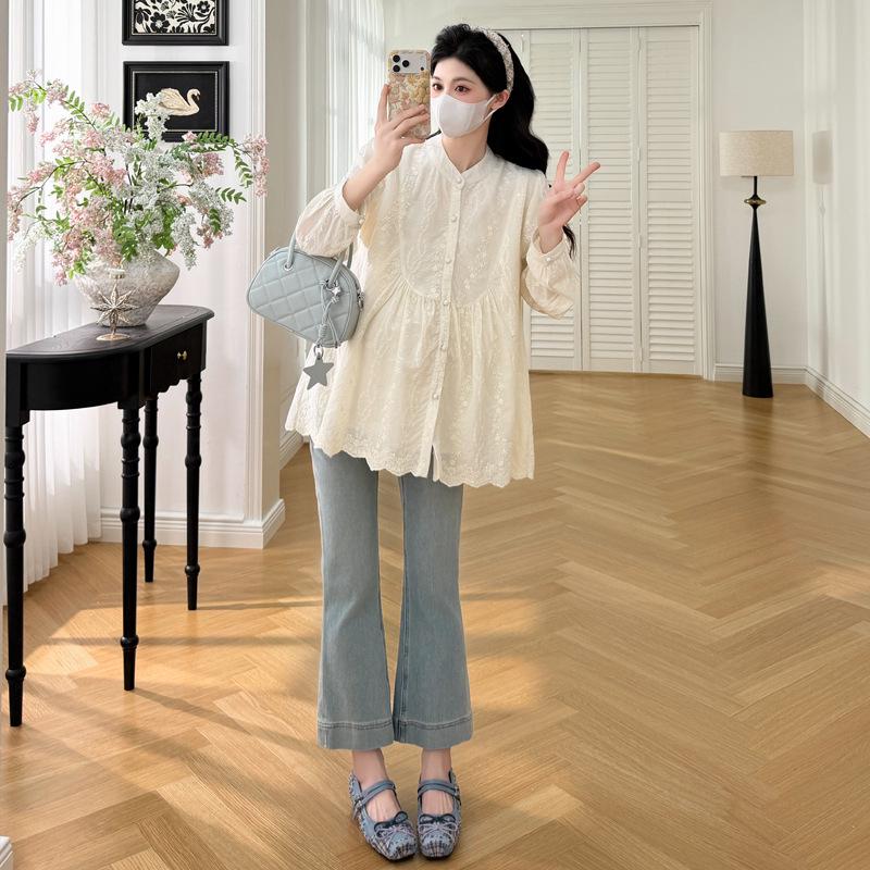 2026 Spring Embroidered Pleated Loose Maternity Cardigan Medium абрикосовий
2026 Spring Embroidered Pleated Loose Maternity Cardigan Medium абрикосовий