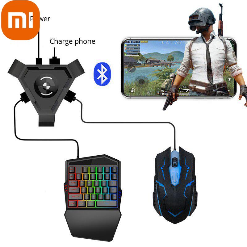 Контроллер геймпада Xiaomi PUBG, игровая клавиатура, мышь, конвертер для Android IOS, адаптер для ПК, Bluetooth 4,1
Контроллер геймпада Xiaomi PUBG, игровая клавиатура, мышь, конвертер для Android IOS, адаптер для ПК, Bluetooth 4,1