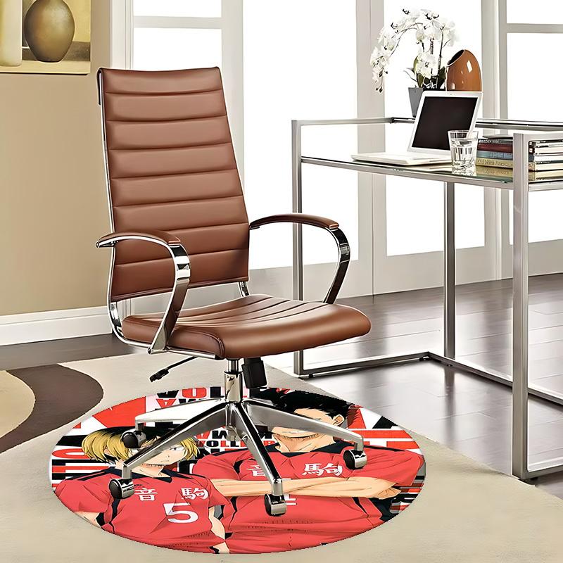 1pc Haikyuu!! Koma Yuu & Tetsurou Volleyball Team Uniform Anime Round Carpet Office Chair Mat, NonSlip Rug for Home Decor, Seasonal Gift 80cm
1pc Haikyuu!! Koma Yuu & Tetsurou Volleyball Team Uniform Anime Round Carpet Office Chair Mat, NonSlip Rug for Home Decor, Seasonal Gift 80cm