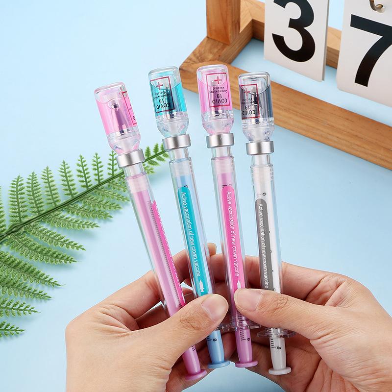 36PCS Novelty Needle Syringe Pen, Vaccine Theme Gel Pen, 0.38mm Black Ink Needle Pens for Writing, Office Signature School Student Christmas Party Fav Random style 36Pcs
36PCS Novelty Needle Syringe Pen, Vaccine Theme Gel Pen, 0.38mm Black Ink Needle Pens for Writing, Office Signature School Student Christmas Party Fav Random style 36Pcs
