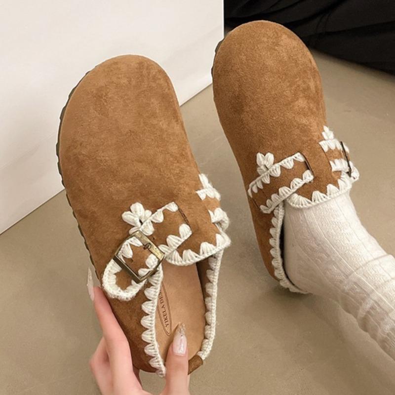 Fashion Flats Women Embroidery Mules Shoes 2025 Fashion Suede Casual Slippers Designer Classical Comfortable Slingback Zapatillas Mujer 40 хаки
Fashion Flats Women Embroidery Mules Shoes 2025 Fashion Suede Casual Slippers Designer Classical Comfortable Slingback Zapatillas Mujer 40 хаки