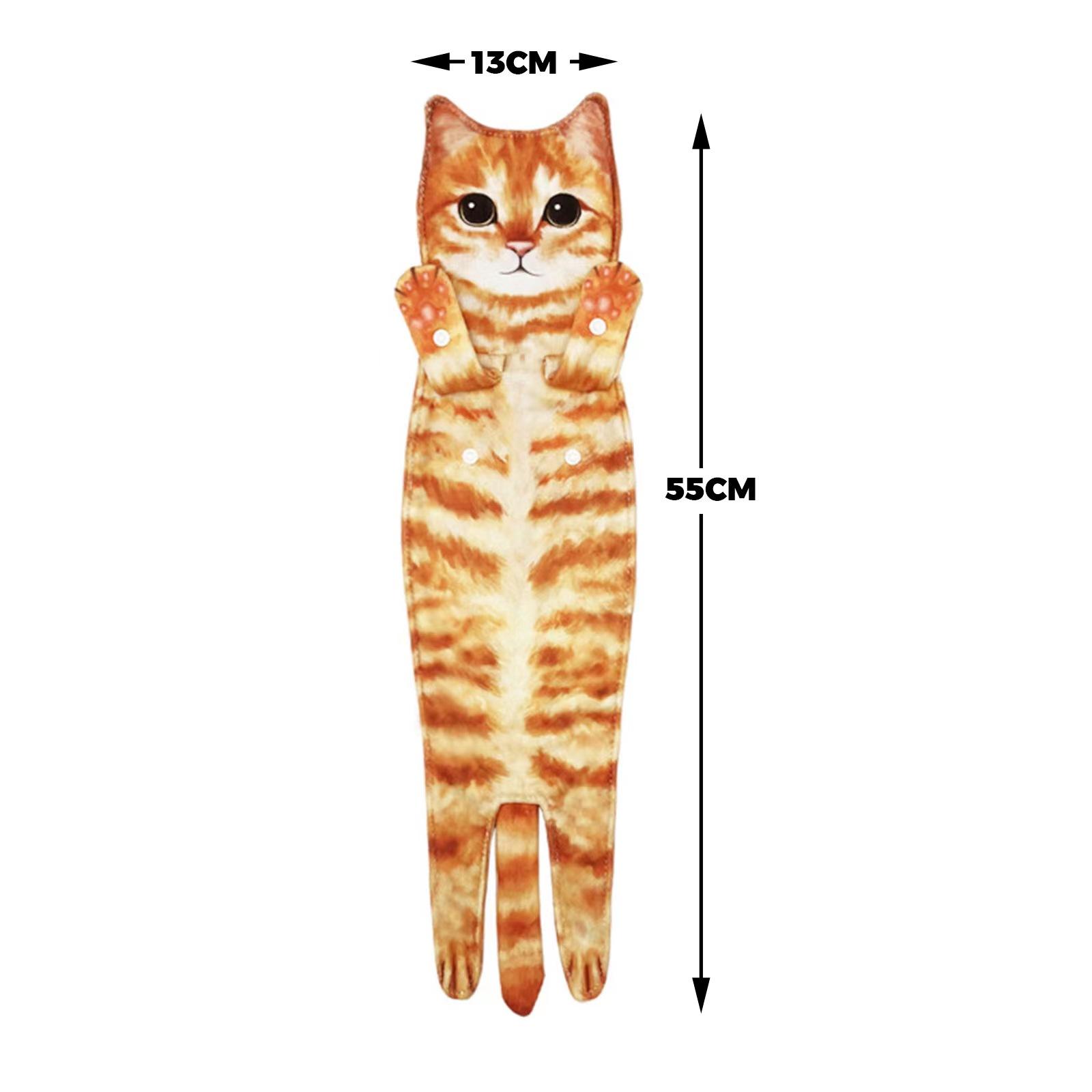 funny Cat Hand Towels Kitchen Bathroom Hand Towel Ball with Hanging Loops Quick Dry Soft Absorbent Microfiber creative Towels
funny Cat Hand Towels Kitchen Bathroom Hand Towel Ball with Hanging Loops Quick Dry Soft Absorbent Microfiber creative Towels