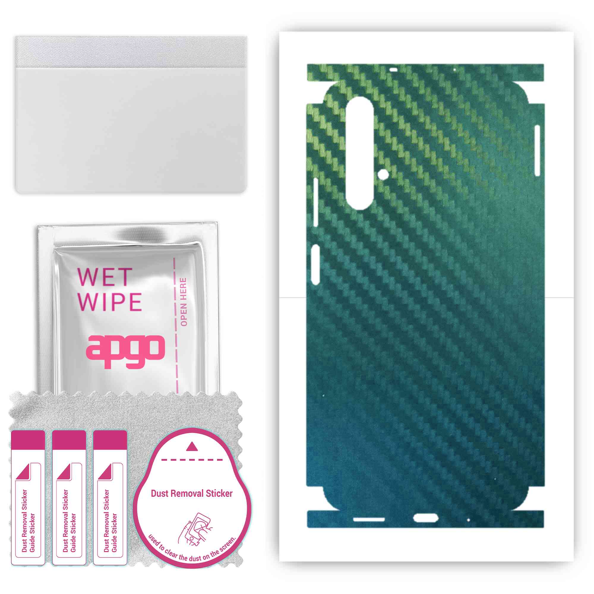 apgo Protective Skin Sticker for the back+sides compatible with Honor 20, Full Wrap Film, Foil, Vinyl - Pattern Carbon Chameleon CAKA1
apgo Protective Skin Sticker for the back+sides compatible with Honor 20, Full Wrap Film, Foil, Vinyl - Pattern Carbon Chameleon CAKA1