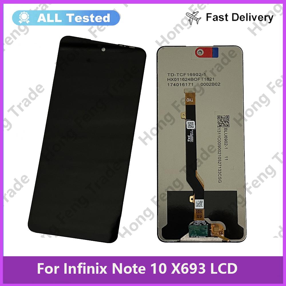 LCD Screen and Digitizer Full Assembly For Infinix Note 10 X693
LCD Screen and Digitizer Full Assembly For Infinix Note 10 X693