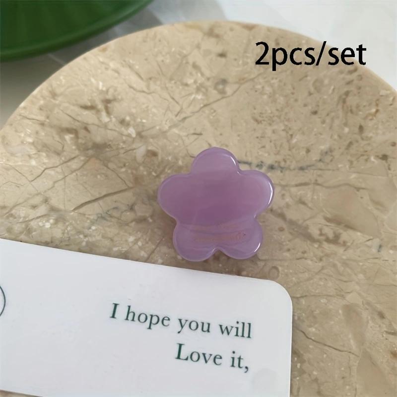 2pcs/set Cute Mini Acetate Heart Flower Geometric Hair Claw Plain Color Small Shark Clip Side Pins Women Hair Accessories
2pcs/set Cute Mini Acetate Heart Flower Geometric Hair Claw Plain Color Small Shark Clip Side Pins Women Hair Accessories