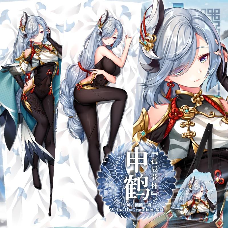 60x180 см игра Genshin Impact Shenhe обнимающее тело наволочка подушка отаку наволочка Dakimakura Shenhe косплэй наволочка
60x180 см игра Genshin Impact Shenhe обнимающее тело наволочка подушка отаку наволочка Dakimakura Shenhe косплэй наволочка
