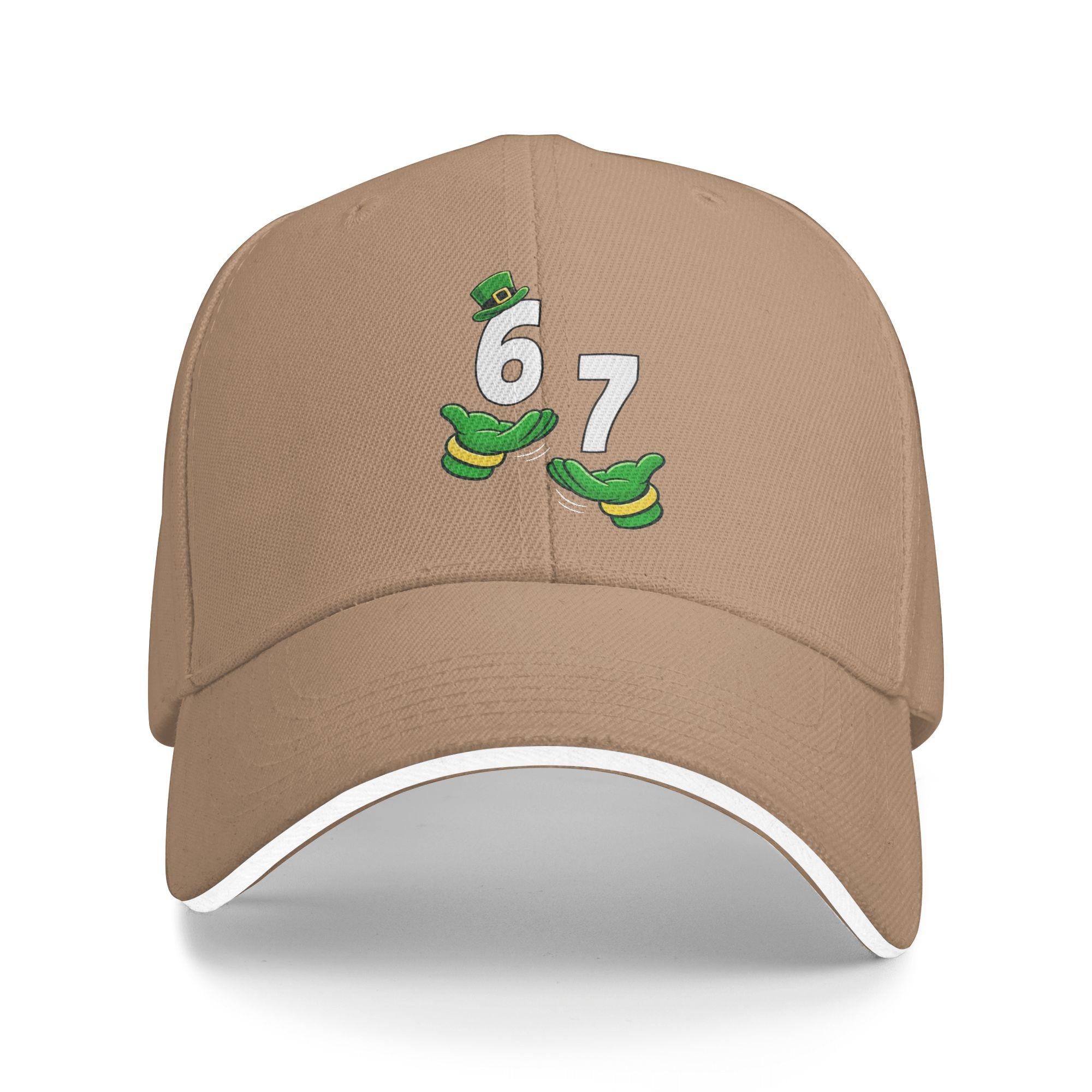 Spring Casual Baseball Cap Six Seven 67 St Patricks Day 6 7 Shamrock Outdoor Gym Hip Hop Hats For Men Sun Print Snapback Cap As Picture хакі
Spring Casual Baseball Cap Six Seven 67 St Patricks Day 6 7 Shamrock Outdoor Gym Hip Hop Hats For Men Sun Print Snapback Cap As Picture хакі