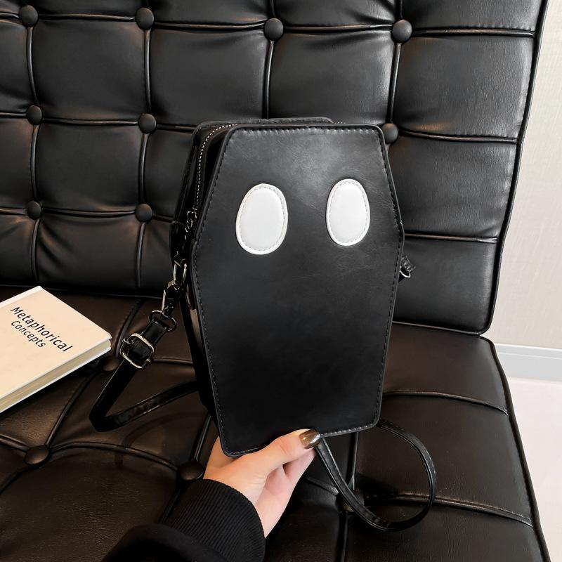 2025 New Quirky Ghost Shoulder Bag Women Halloween Demon Colorblock Patchwork Fashion Crossbody Purse чёрный
2025 New Quirky Ghost Shoulder Bag Women Halloween Demon Colorblock Patchwork Fashion Crossbody Purse чёрный