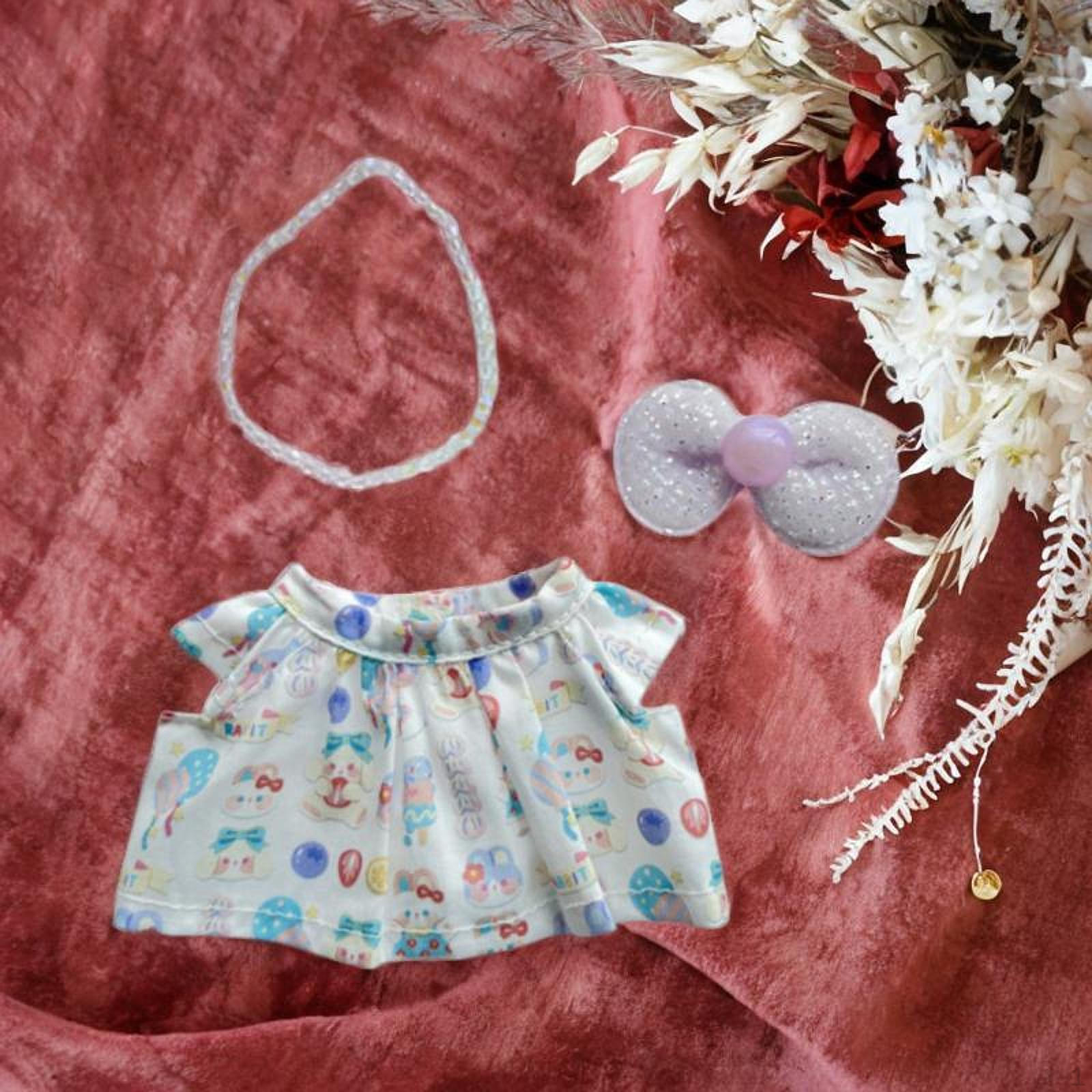 3 Pieces Doll Clothes Set Cute Suit Dress up Outifits for Party Toy Girls Bunny skirt
3 Pieces Doll Clothes Set Cute Suit Dress up Outifits for Party Toy Girls Bunny skirt