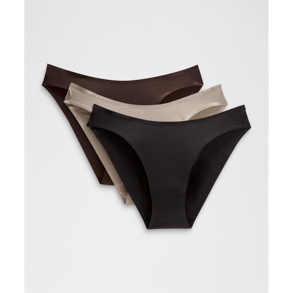 Lululemon Wundermost Ultra Soft Nulu Mid Rise Bikini Underwear 3 Pack Black Riverstone Espresso XS
Lululemon Wundermost Ultra Soft Nulu Mid Rise Bikini Underwear 3 Pack Black Riverstone Espresso XS