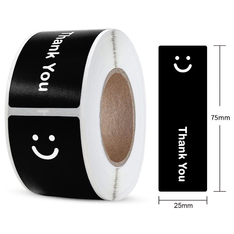 Cute Smiley Face Stickers - Thank You Sealing, Coffee Milk Tea Decoration, Handbag Label
Cute Smiley Face Stickers - Thank You Sealing, Coffee Milk Tea Decoration, Handbag Label