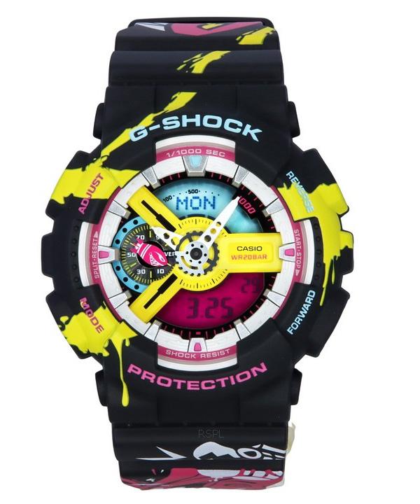 Модель сотрудничества Casio G-Shock League Of Legends Аналоговые цифровые кварцевые мужские часы GA-110LL-1A 200M
Модель сотрудничества Casio G-Shock League Of Legends Аналоговые цифровые кварцевые мужские часы GA-110LL-1A 200M