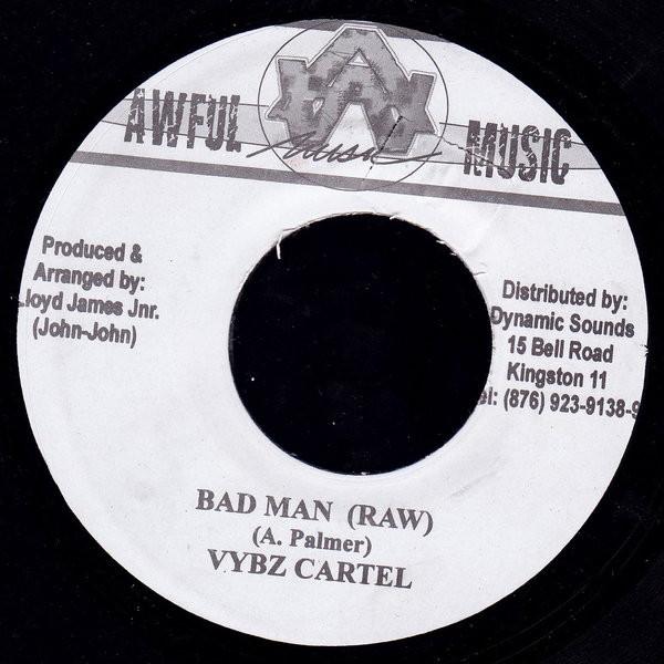 7inch Record VYBZ KARTEL - Bad Man NONE Awful Music 2003 Jamaica Reggae, Ska & Dub Used
7inch Record VYBZ KARTEL - Bad Man NONE Awful Music 2003 Jamaica Reggae, Ska & Dub Used