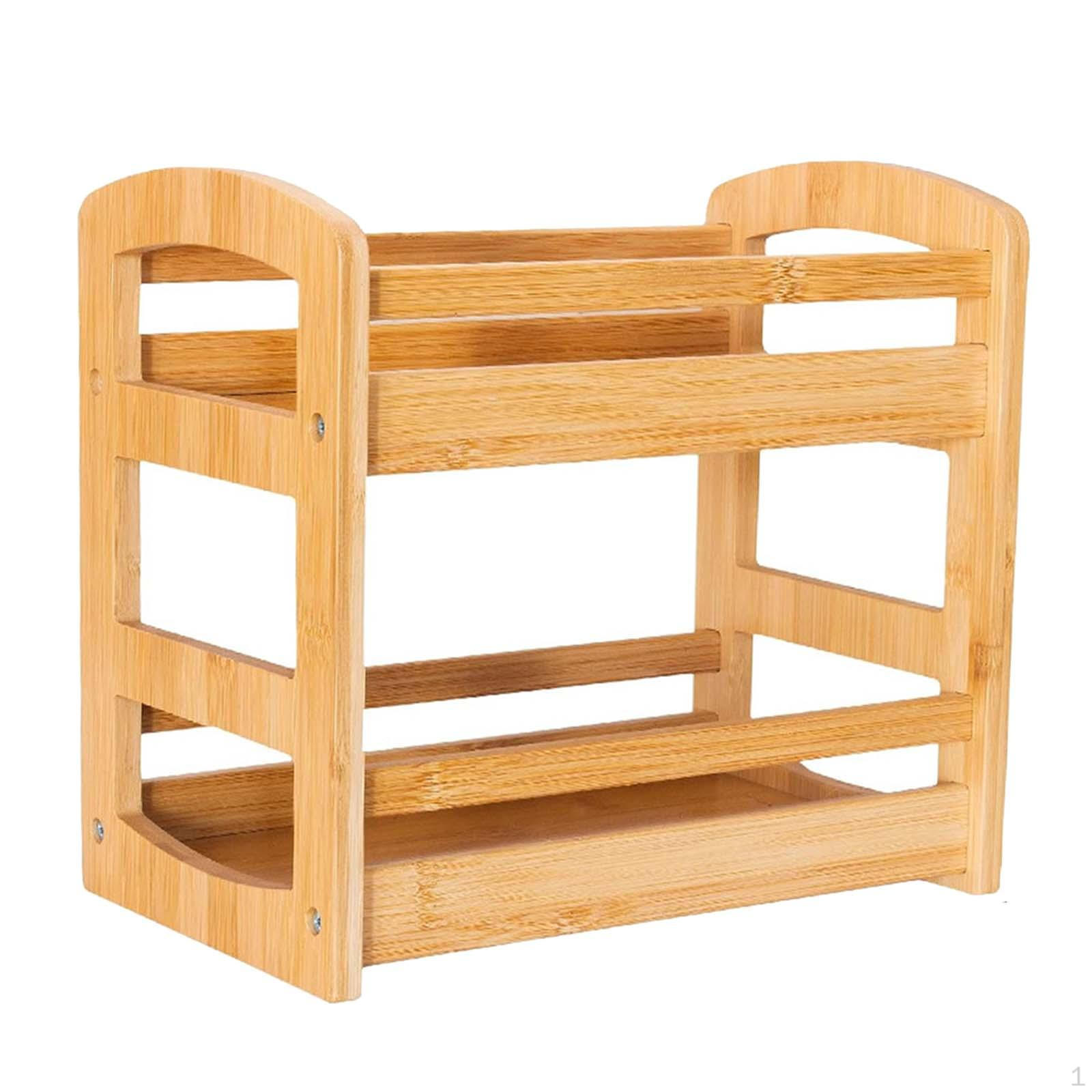 2 Tier Spice Rack Seasoning Jars Shelf Cosmetic Makeup Kitchen Storage Organizer
2 Tier Spice Rack Seasoning Jars Shelf Cosmetic Makeup Kitchen Storage Organizer