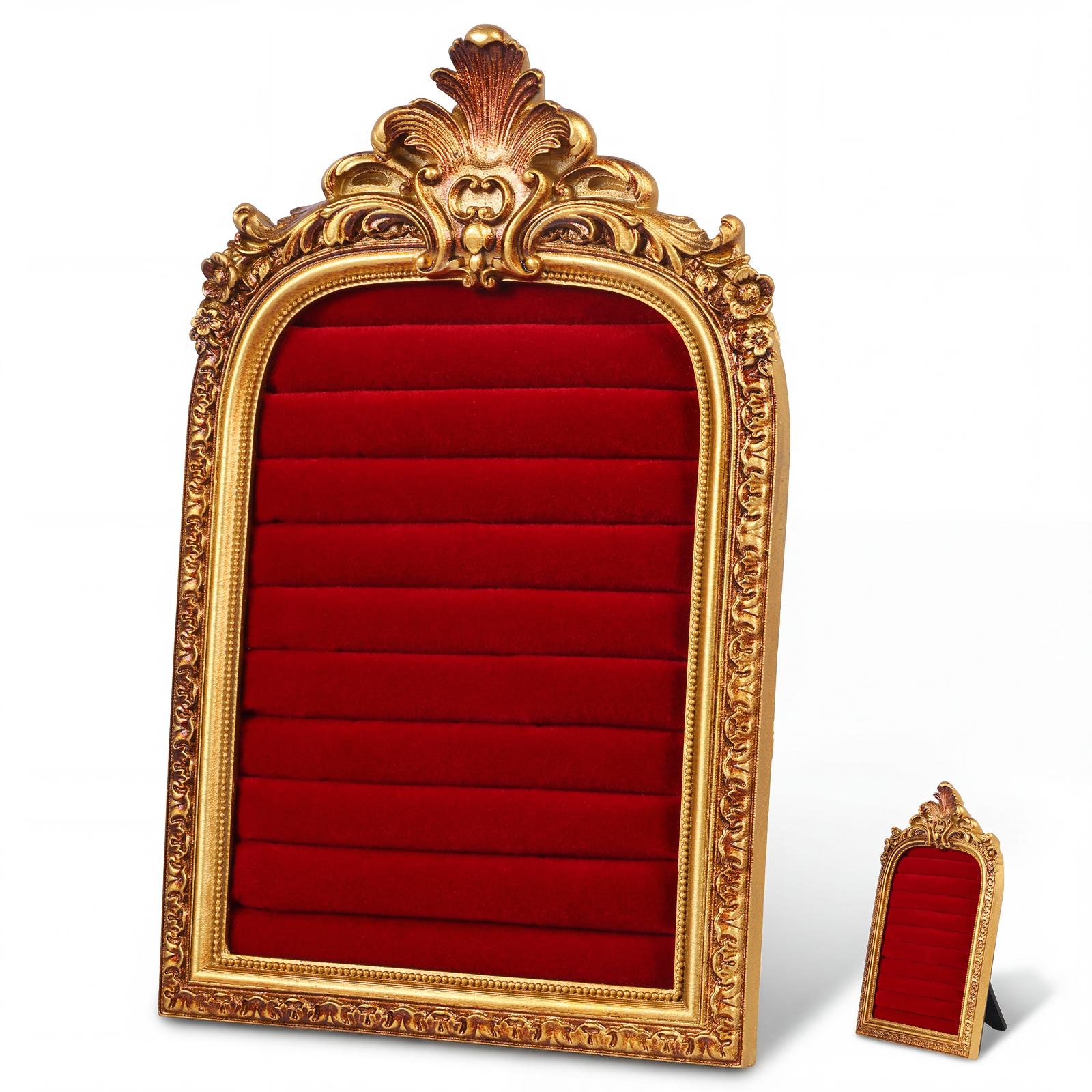 Vintage Jewelry Storage Shelf Velvet Earring Ring Shelves Jewelry Frame Display Shelves Home Wedding Decoration Display Cabinet
Vintage Jewelry Storage Shelf Velvet Earring Ring Shelves Jewelry Frame Display Shelves Home Wedding Decoration Display Cabinet