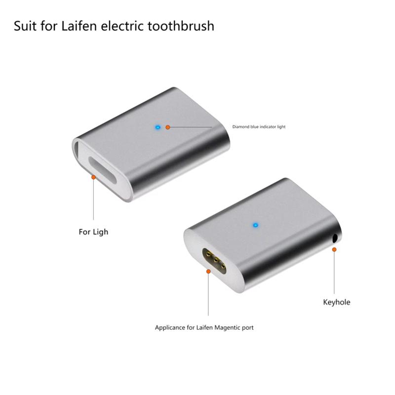 8 Pin Female to Straight Magnetic 3 Pin Adapter Charging Converter for Laifen Electric Toothbrush Type A
8 Pin Female to Straight Magnetic 3 Pin Adapter Charging Converter for Laifen Electric Toothbrush Type A