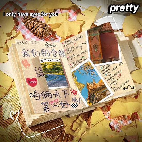 Скрапбук Фотоальбом Вінтажний Непал Блокнот DIY Книга пам яті для Весільної річниці Дня святого Валентина Подарунки на день народження A
Скрапбук Фотоальбом Вінтажний Непал Блокнот DIY Книга пам яті для Весільної річниці Дня святого Валентина Подарунки на день народження A