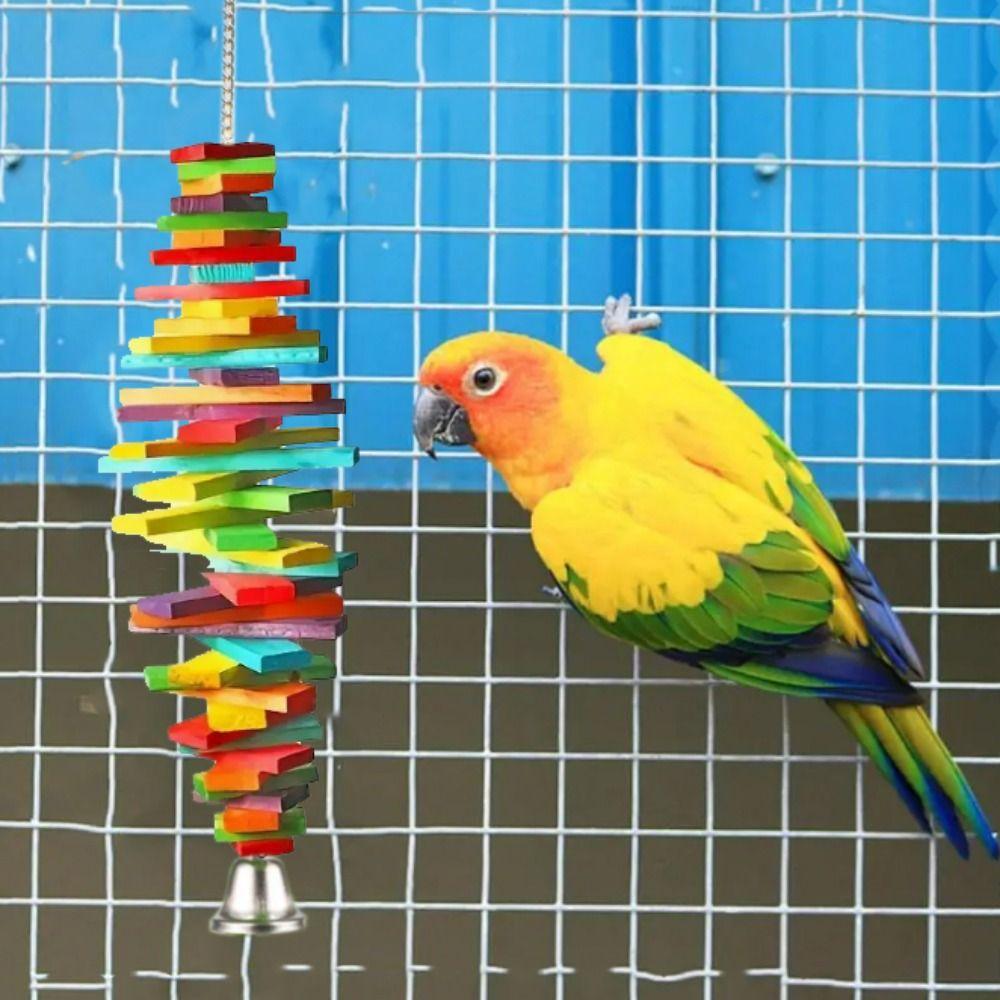 Bite Resistant Colorful Multi-layer Parrot Chewing Toy Parrot Colorful Grinding String Bird Cage colorful
Bite Resistant Colorful Multi-layer Parrot Chewing Toy Parrot Colorful Grinding String Bird Cage colorful