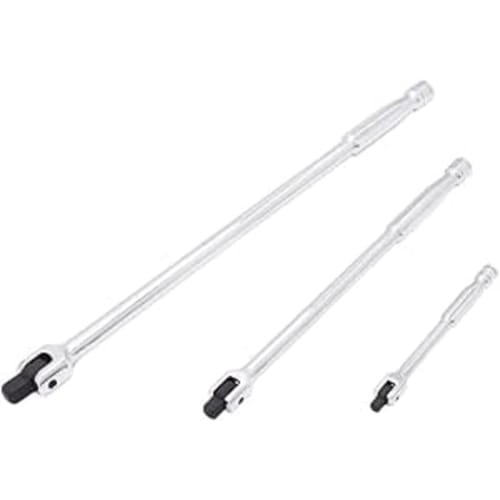 MichaelPro MP007004 3-Piece Breaker Bar Set | 1/4 , 3/8 , and 1/2 Doctor Extension Breaker Bar Set | Connects Ratchet to Breaker Bar | Rotating Flex
MichaelPro MP007004 3-Piece Breaker Bar Set | 1/4 , 3/8 , and 1/2 Doctor Extension Breaker Bar Set | Connects Ratchet to Breaker Bar | Rotating Flex