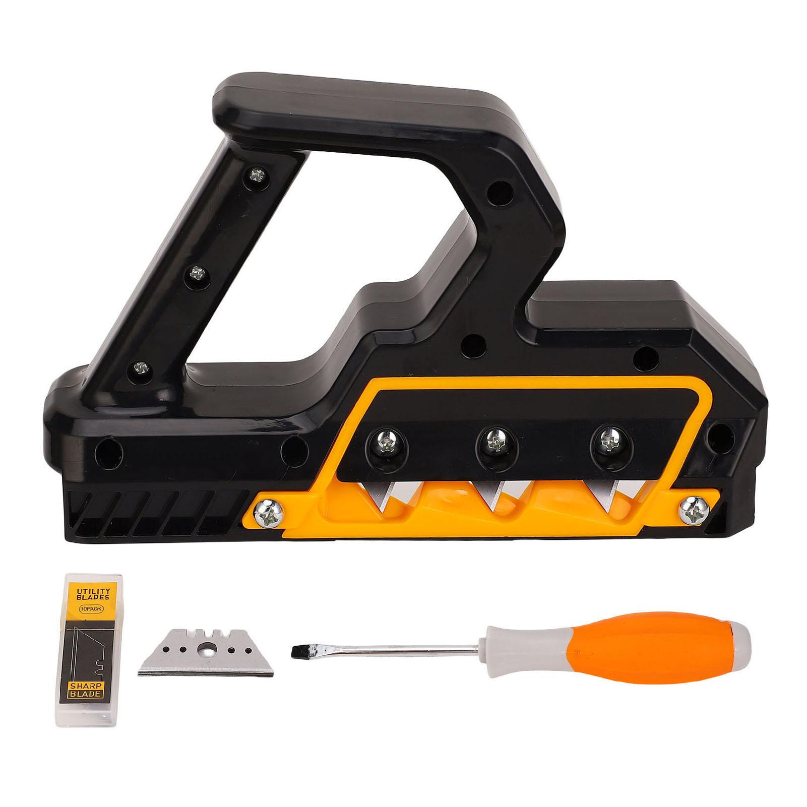 Plasterboard Fast Cutter Multifunctional Accurate 60° Drywall Chamfer Hand Cutting Tool with 10 Blad
Plasterboard Fast Cutter Multifunctional Accurate 60° Drywall Chamfer Hand Cutting Tool with 10 Blad