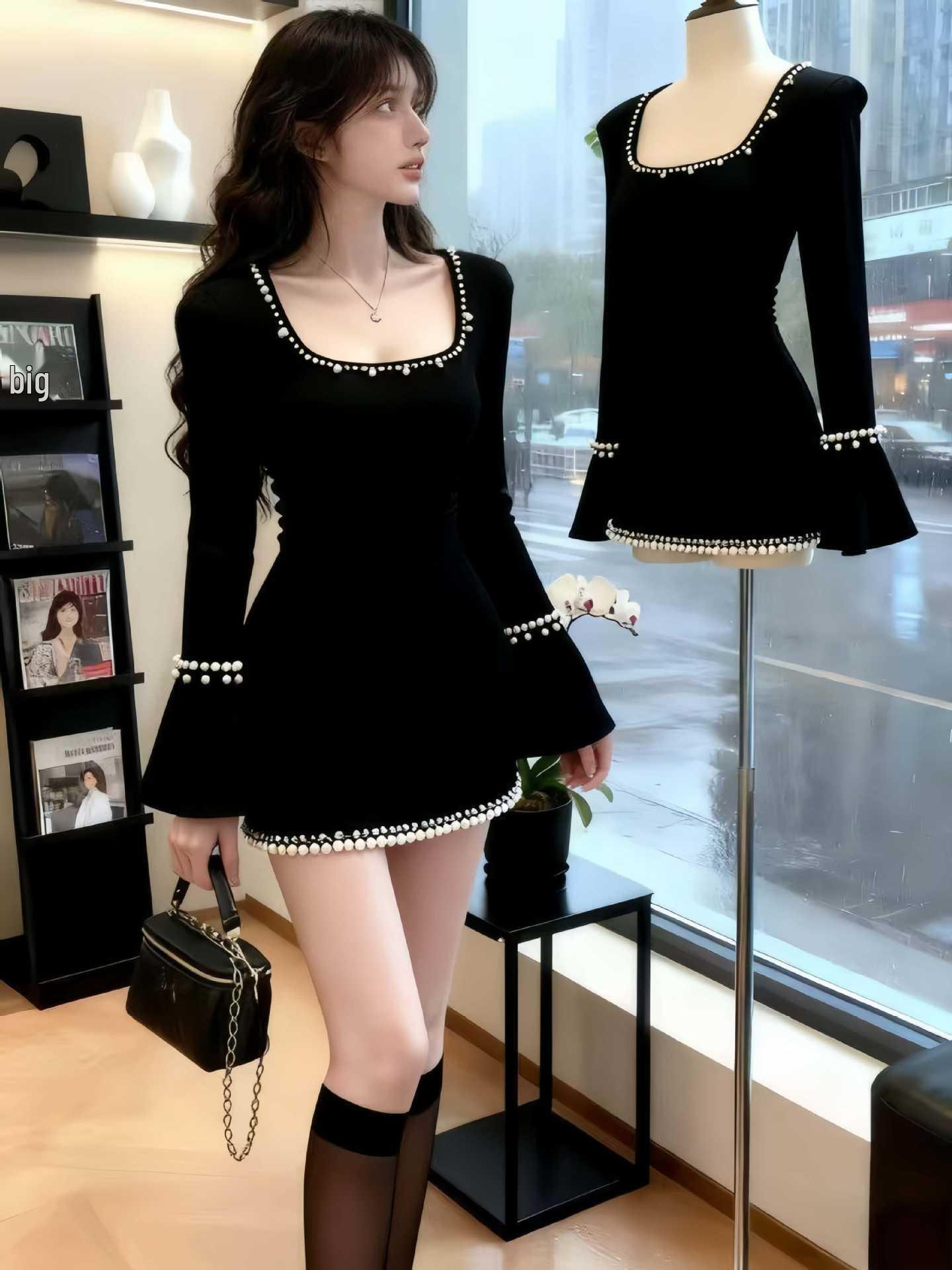 Elegant Black Wrap Dress for Young Women - Luxurious, Trendy, and Beautiful Short Dress Large чёрный
Elegant Black Wrap Dress for Young Women - Luxurious, Trendy, and Beautiful Short Dress Large чёрный