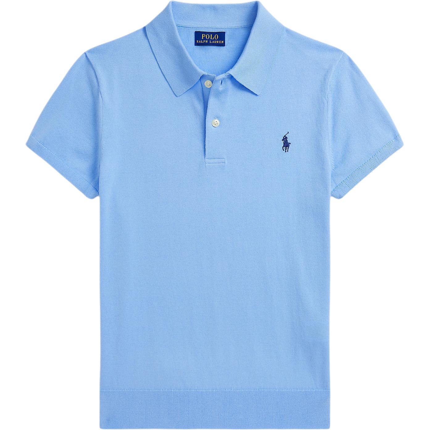 Polo Ralph Lauren Женская трикотажная футболка-поло с коротким рукавом из хлопка, приталенного кроя, топы, синяя, WMPOSWENC021250-450 M
Polo Ralph Lauren Женская трикотажная футболка-поло с коротким рукавом из хлопка, приталенного кроя, топы, синяя, WMPOSWENC021250-450 M