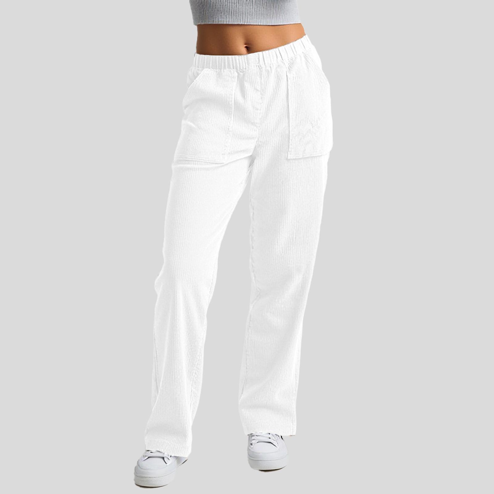 Corduroy Straight Leg Pants for Women High Waist Casual Loose Fit Womens Pants with Large Pockets Comfortable Women s Pants for Daily Wear XL
Corduroy Straight Leg Pants for Women High Waist Casual Loose Fit Womens Pants with Large Pockets Comfortable Women s Pants for Daily Wear XL