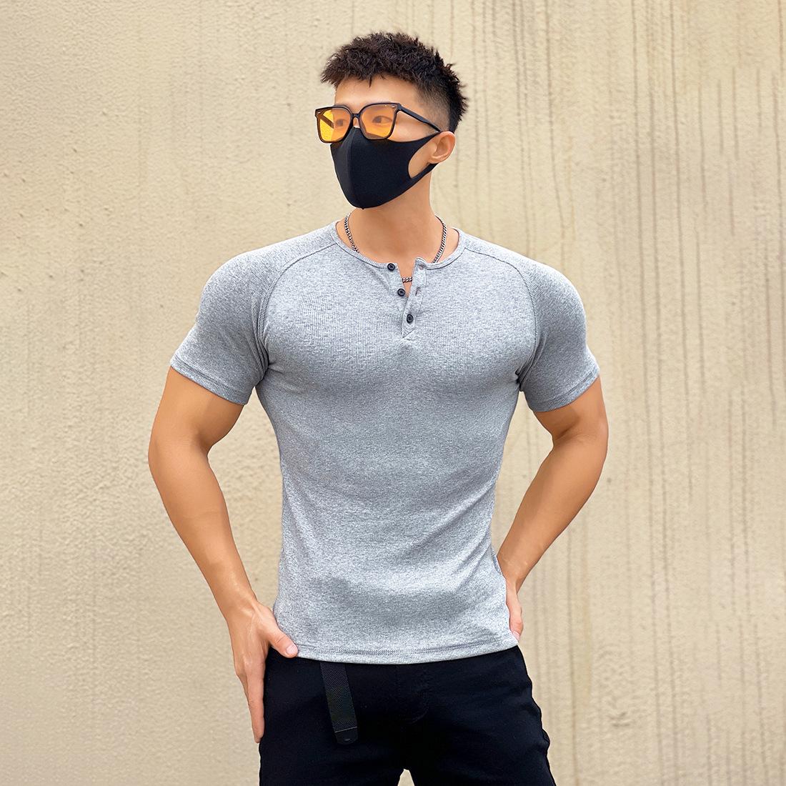 Men s Slim Fit Ribbed T-Shirt - Stretchy, Tight-Fitting, Round Neck, Short Sleeve, Muscle-Defining Fitness Tee XL
Men s Slim Fit Ribbed T-Shirt - Stretchy, Tight-Fitting, Round Neck, Short Sleeve, Muscle-Defining Fitness Tee XL