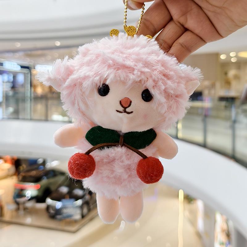 Милый плюшевый кулон в виде ягненка с вишенкой - Брелок-шарм в виде маленького ягненка, мягкая игрушка 12 cm
Милый плюшевый кулон в виде ягненка с вишенкой - Брелок-шарм в виде маленького ягненка, мягкая игрушка 12 cm