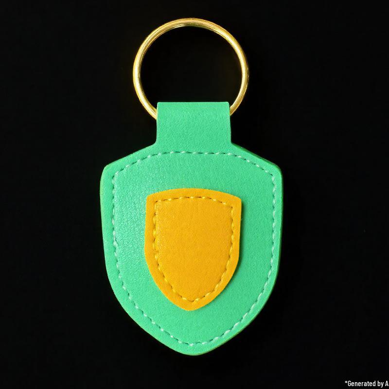 PU Leather Shield Pendant - Creative Metal Couple Keyring 8*4.5 cm зелений
PU Leather Shield Pendant - Creative Metal Couple Keyring 8*4.5 cm зелений