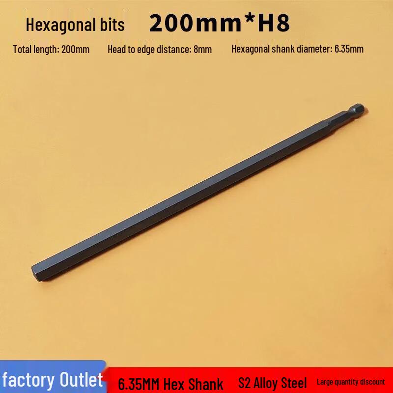 Extended Magnetic Hex Power Bit
Extended Magnetic Hex Power Bit