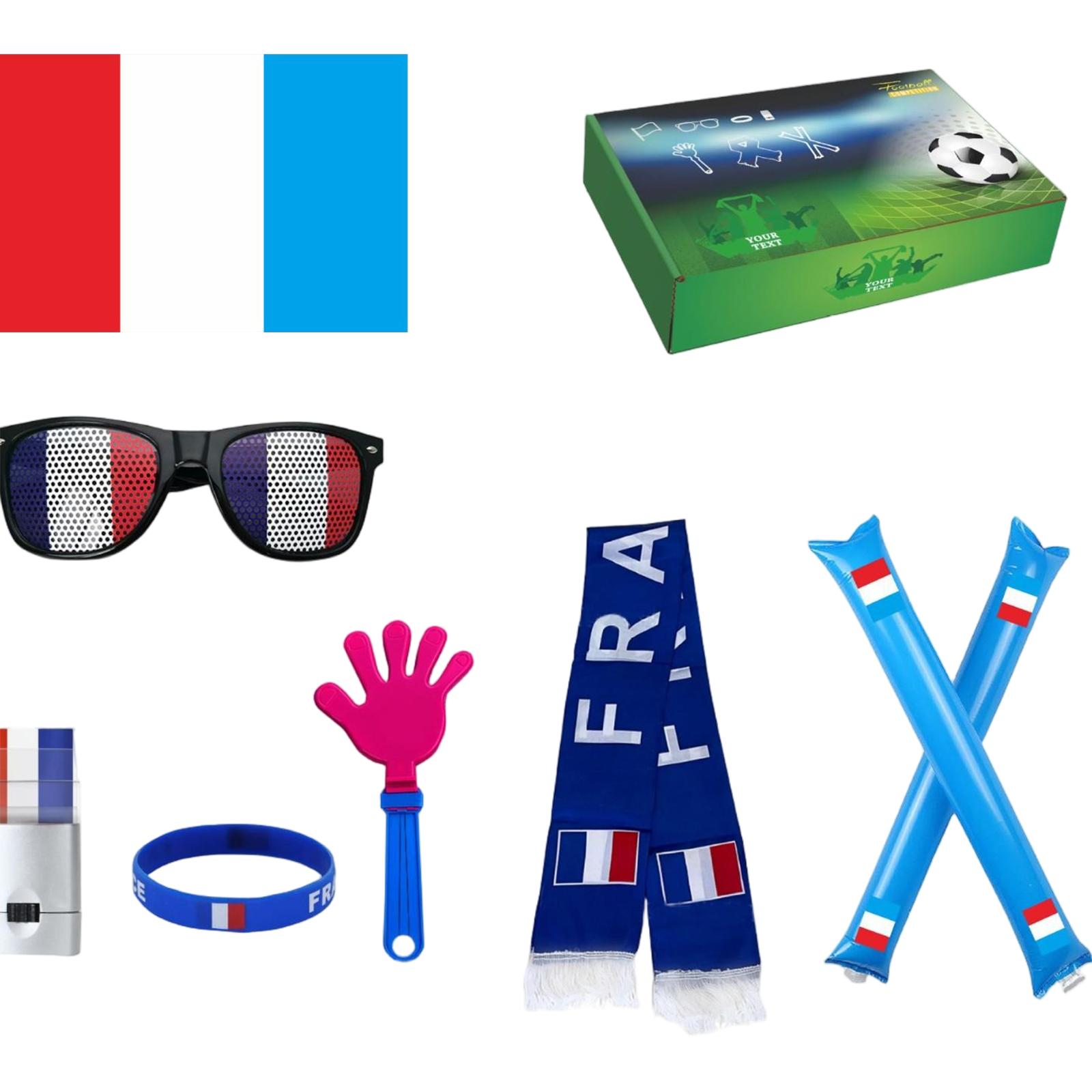 Football Fan Set: Flags, Glasses, Clappers, Face Paint, And Cheering Props One Size
Football Fan Set: Flags, Glasses, Clappers, Face Paint, And Cheering Props One Size