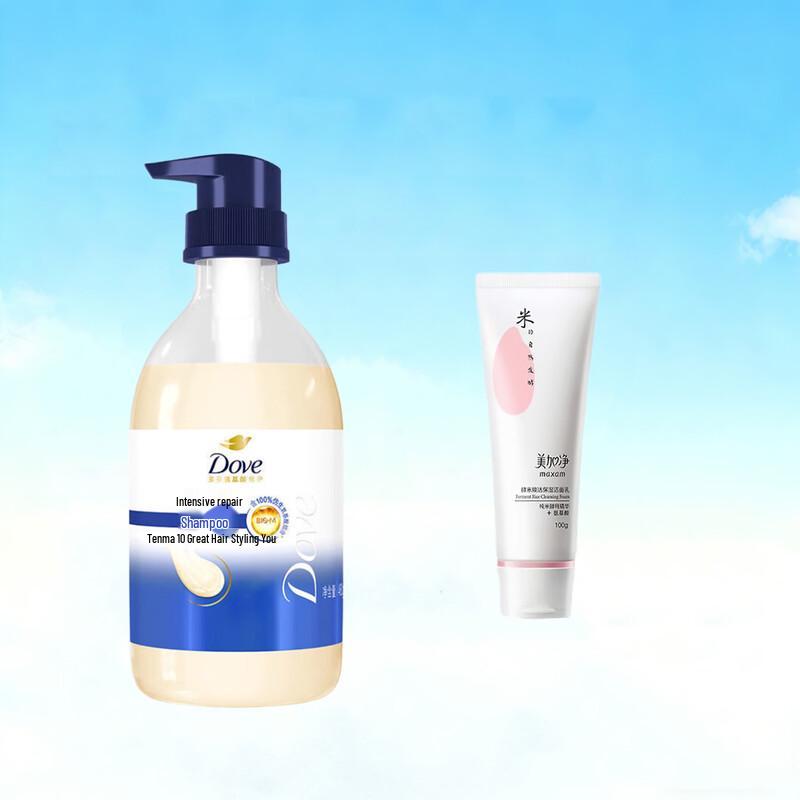Dove Nourishing Shampoo & Meijianjing Cleanser Set
Dove Nourishing Shampoo & Meijianjing Cleanser Set