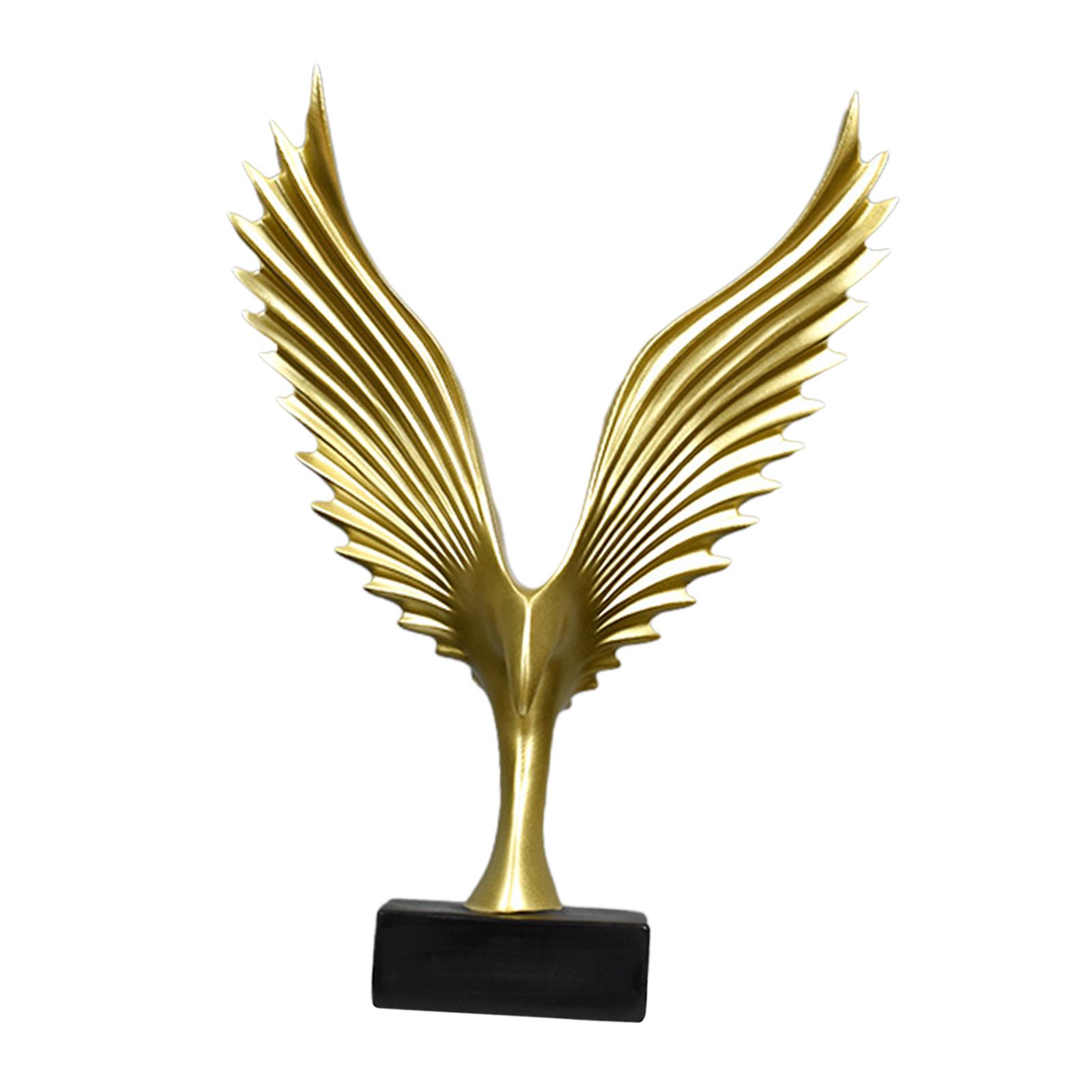 Статуэтка из смолы в виде крыла, настольная комнатная статуэтка орла, скульптура птицы для домашнего декора, украшения шкафа, камина, подарка на новоселье золотой
Статуэтка из смолы в виде крыла, настольная комнатная статуэтка орла, скульптура птицы для домашнего декора, украшения шкафа, камина, подарка на новоселье золотой