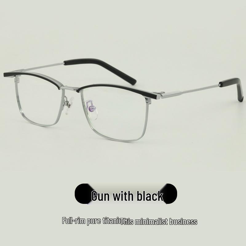 Мужские ретро титановые оправы Browline - Японский стиль, полуободковые, большая посадка, совместимые с рецептурными линзами
Мужские ретро титановые оправы Browline - Японский стиль, полуободковые, большая посадка, совместимые с рецептурными линзами