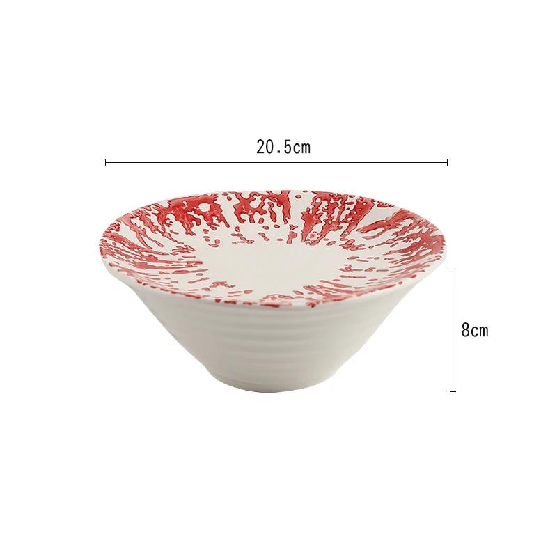 Thickened Ceramic Dining Plate Sushi Plate Dessert Plates Sting Disc Western Steak Plates Dim Sum Dish Fruit Dish Salad Bowl красный
Thickened Ceramic Dining Plate Sushi Plate Dessert Plates Sting Disc Western Steak Plates Dim Sum Dish Fruit Dish Salad Bowl красный