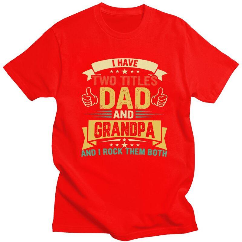 Custom Classic I Have Two Titles Dad And Grandpa T Shirts Men Short Sleeve Fathers Day Gift Tshirt 100 Cotton Slim Fit Tshirt S
Custom Classic I Have Two Titles Dad And Grandpa T Shirts Men Short Sleeve Fathers Day Gift Tshirt 100 Cotton Slim Fit Tshirt S