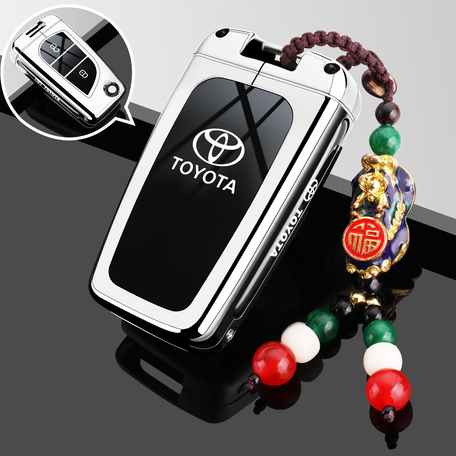 Metal Car Key Cover Fob Case Shell for Toyota Auris Corolla Avensis Verso Yaris Aygo Scion TC IM Camry RAV4 Forturner Hilux
Metal Car Key Cover Fob Case Shell for Toyota Auris Corolla Avensis Verso Yaris Aygo Scion TC IM Camry RAV4 Forturner Hilux