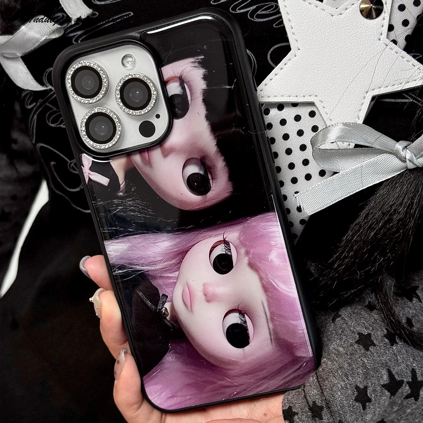 Japanese Korean Minimalist Ins Doll Dark Girl Drop Glue Phone Case for iPhone 17 AIR 16 15 14 13 12 11 PRO MAX PLUS Y2K Cover iPhone 14
Japanese Korean Minimalist Ins Doll Dark Girl Drop Glue Phone Case for iPhone 17 AIR 16 15 14 13 12 11 PRO MAX PLUS Y2K Cover iPhone 14