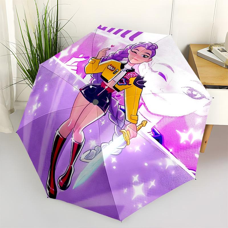 Rumi, K-POP Anime Girls Group Themed Automatic Opening and Closing Umbrella - 8 Ribs, Suitable for Leisure and Going Out, Outdoor Accessory,
Rumi, K-POP Anime Girls Group Themed Automatic Opening and Closing Umbrella - 8 Ribs, Suitable for Leisure and Going Out, Outdoor Accessory,