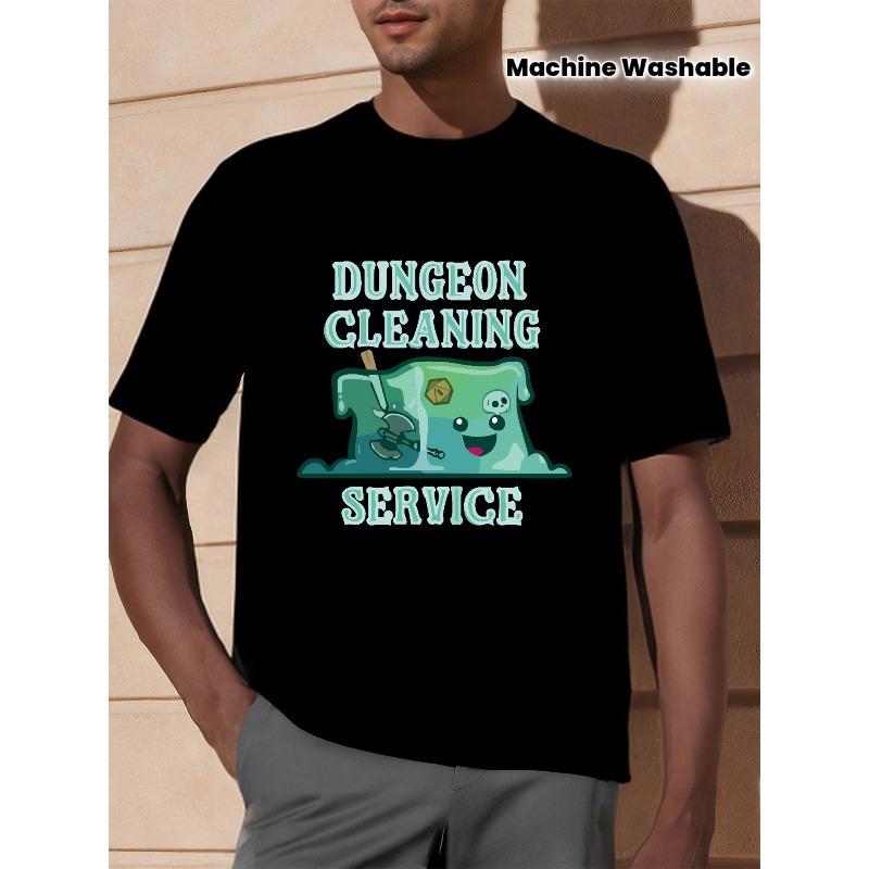 European sizes Funny Dungeon Cleaning Service Tee - Cute Gelatinous Cube Design, Perfect for DND & RPG Fans, Machine Washable 4XL чорний
European sizes Funny Dungeon Cleaning Service Tee - Cute Gelatinous Cube Design, Perfect for DND & RPG Fans, Machine Washable 4XL чорний