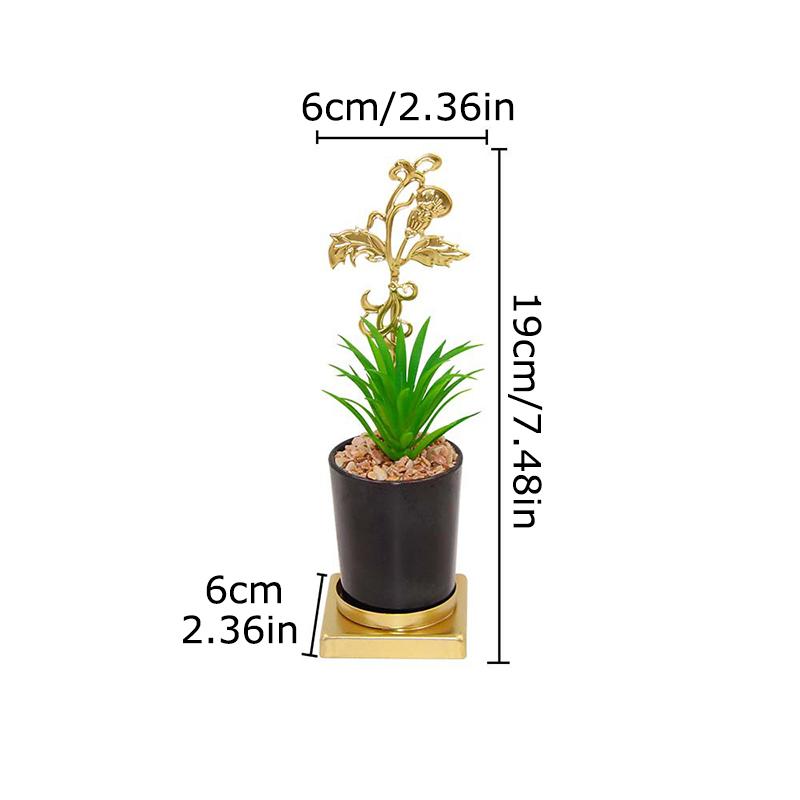 1PC Gift Atmosphere Simulated Embellish Iron Living Room Green Plant Ornaments Lightweight Durable Elegant Decorative
1PC Gift Atmosphere Simulated Embellish Iron Living Room Green Plant Ornaments Lightweight Durable Elegant Decorative