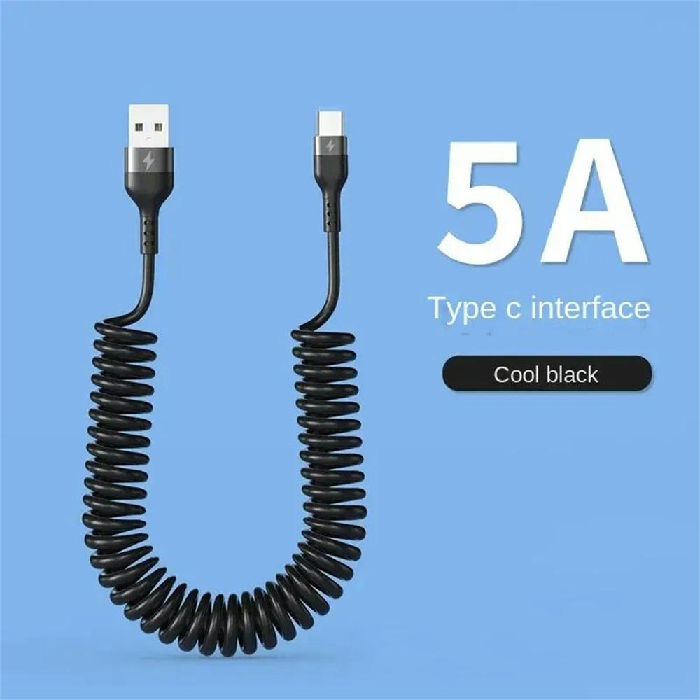 5A 66W Retractable Spring Cable USB Type C Fast Charging Cable For Huawei Xiaomi 13 Redmi Quick Charge Phone Charger Data Cord 1.5m чёрный
5A 66W Retractable Spring Cable USB Type C Fast Charging Cable For Huawei Xiaomi 13 Redmi Quick Charge Phone Charger Data Cord 1.5m чёрный