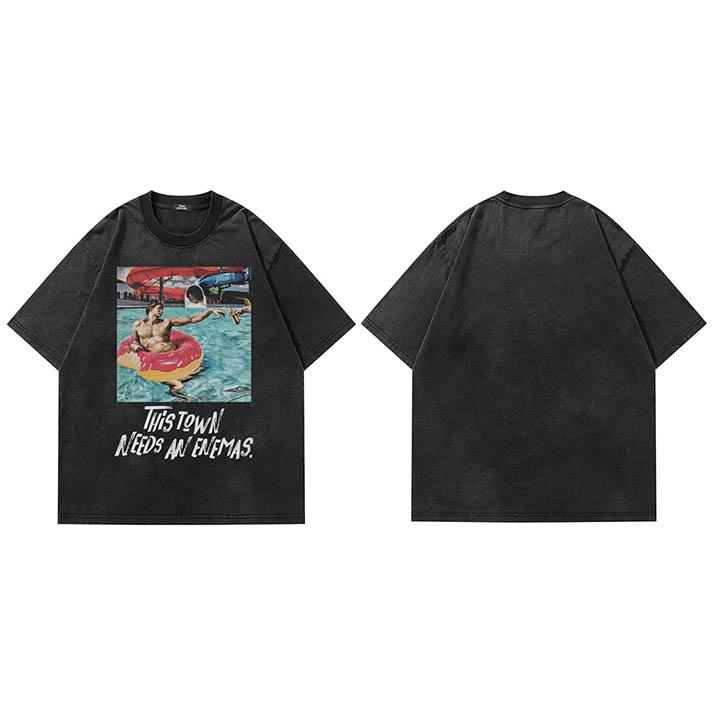 Men T Shirt Streetwear Hip Hop Oversized T Shirt Vintage Funny Painting Graphic Tshirt Faded Black Cotton Tops Tees Dope M
Men T Shirt Streetwear Hip Hop Oversized T Shirt Vintage Funny Painting Graphic Tshirt Faded Black Cotton Tops Tees Dope M