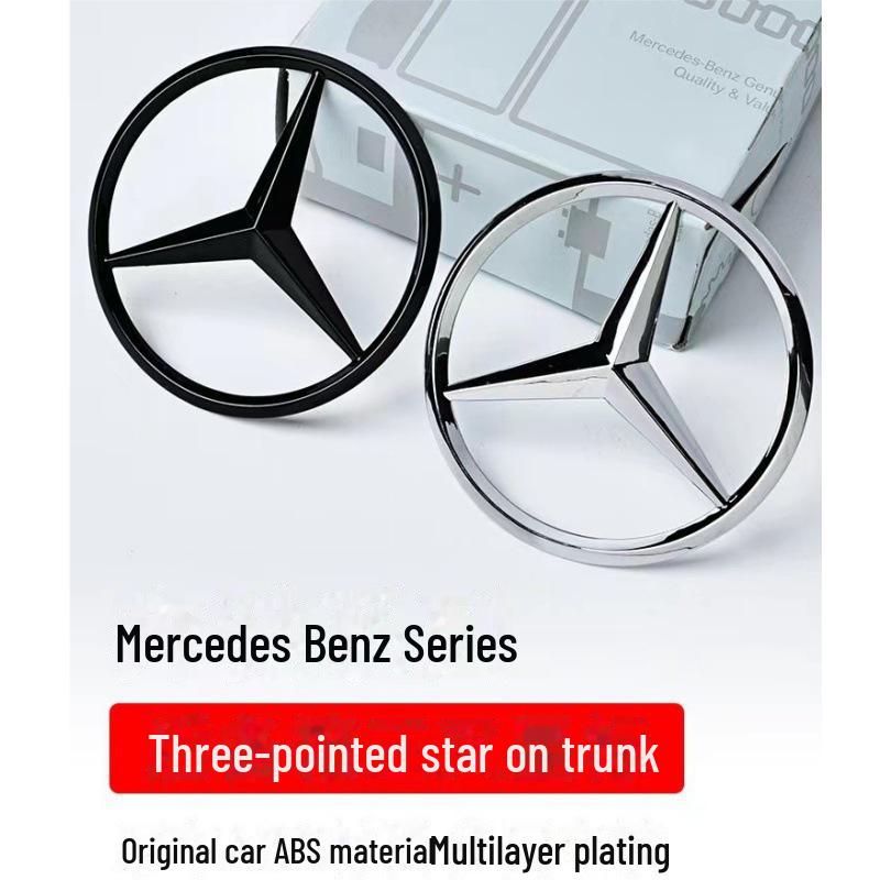 Mercedes-Benz Rear Trunk Logo for A, C, E, S Class, C200, E300L, GLC260L with Three-Pointed Star. W211
Mercedes-Benz Rear Trunk Logo for A, C, E, S Class, C200, E300L, GLC260L with Three-Pointed Star. W211
