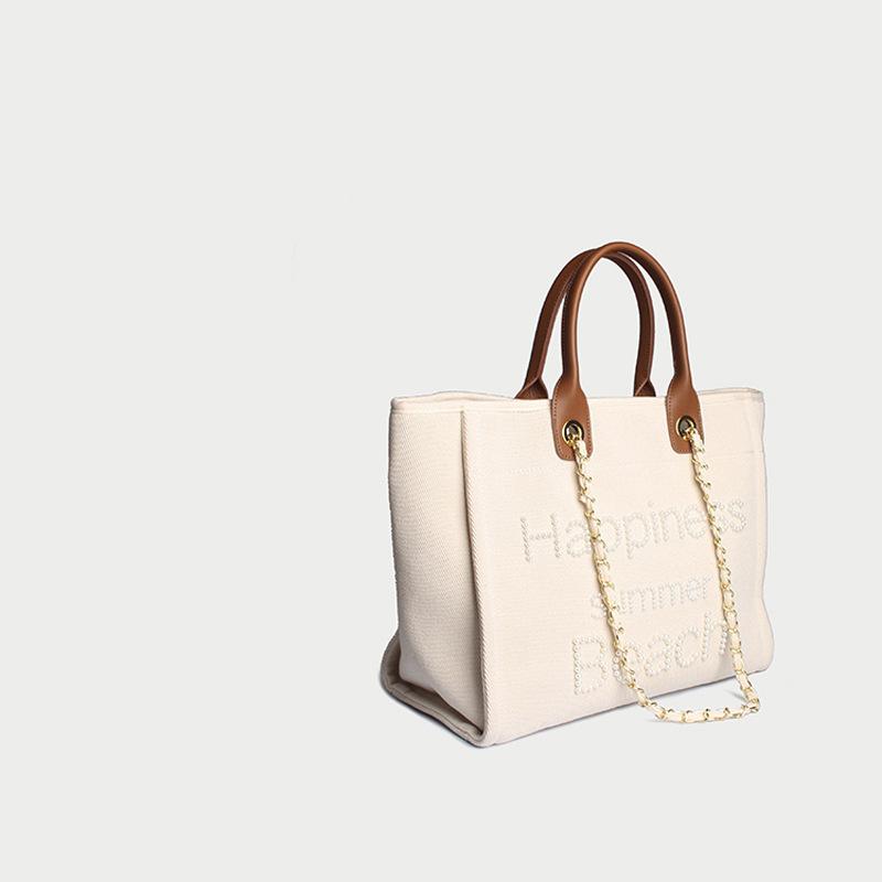 New Women Tote Bag Fashion Diamond Canvas Large Handbag Chains Shoulder Bags Ladies Big Messenger Bag Shopping Bag
New Women Tote Bag Fashion Diamond Canvas Large Handbag Chains Shoulder Bags Ladies Big Messenger Bag Shopping Bag