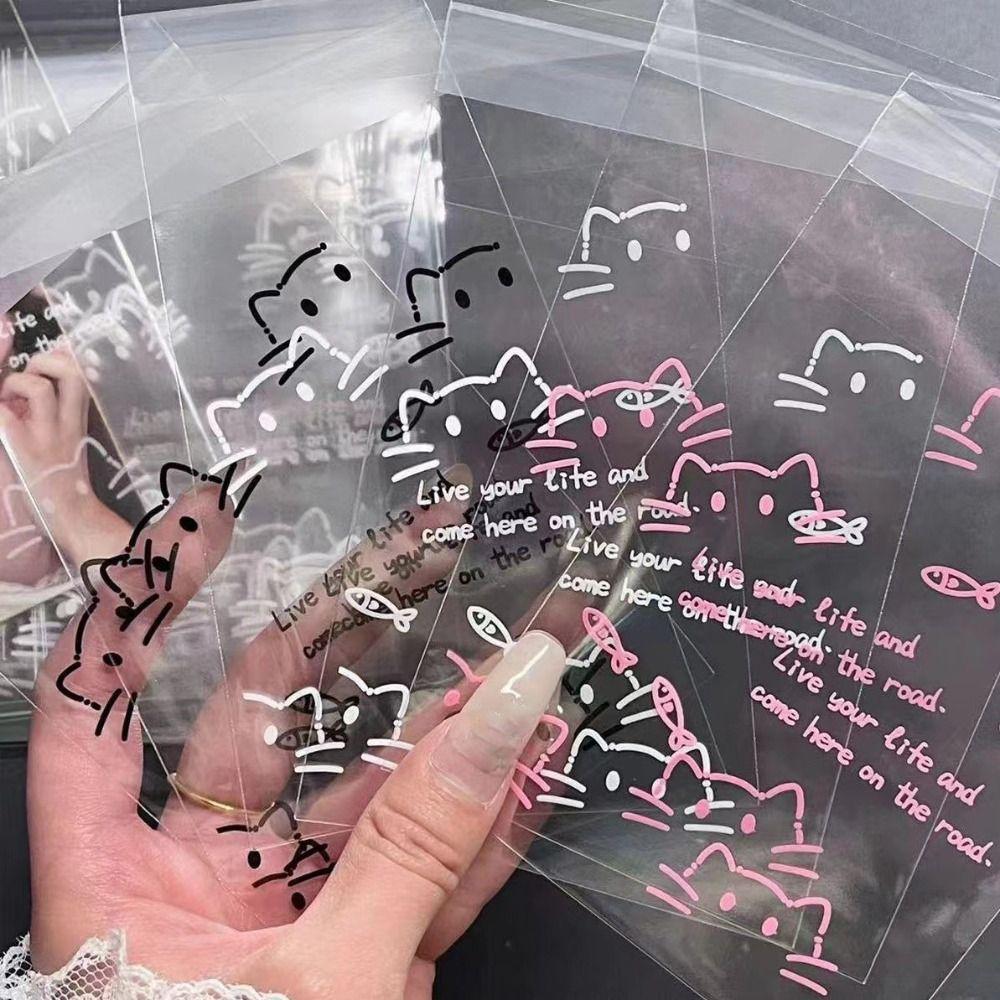 50PCS мультфільм кіт друк самозапечатувальний мішок альбом картки зберігання кишеньковий пакет печива снек білий
50PCS мультфільм кіт друк самозапечатувальний мішок альбом картки зберігання кишеньковий пакет печива снек білий