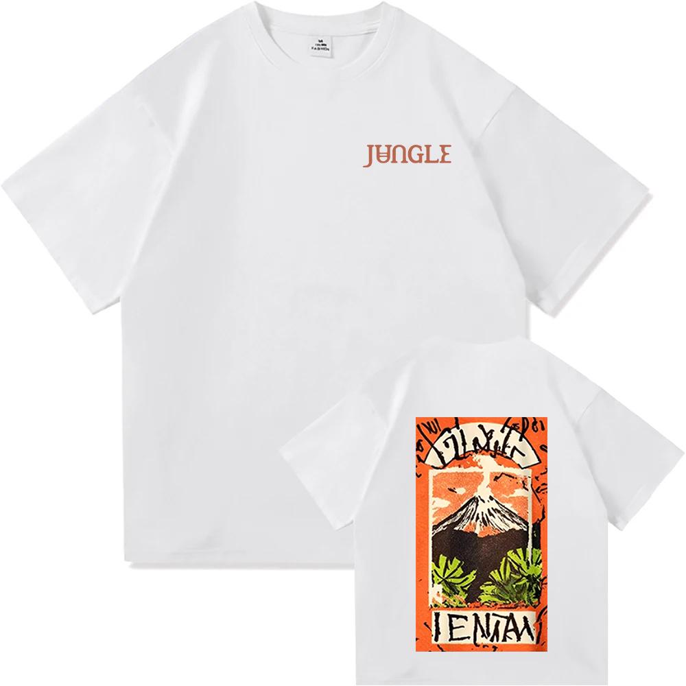 Jungle Volcano Art TShirt Summer Short Sleeve Cotton Oneck Tshirts Fashion Loose Casual Hip Hop Streetwear Unisex Print Merch 4XL
Jungle Volcano Art TShirt Summer Short Sleeve Cotton Oneck Tshirts Fashion Loose Casual Hip Hop Streetwear Unisex Print Merch 4XL