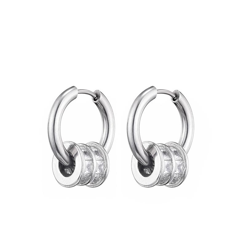 New Fashion Stainless Steel Hoop Earrings For Women Zirconia Round Circle Geometric Gold Copper Color Ear Buckle Female Zircon медный
New Fashion Stainless Steel Hoop Earrings For Women Zirconia Round Circle Geometric Gold Copper Color Ear Buckle Female Zircon медный